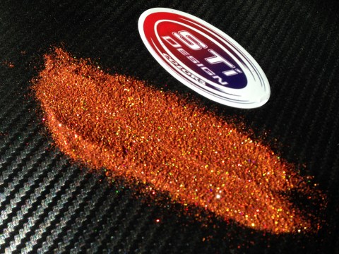 Holographie Glitter - Orange