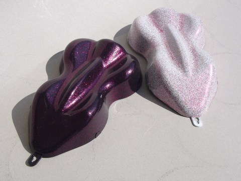 Glitter - Effekt Purpur