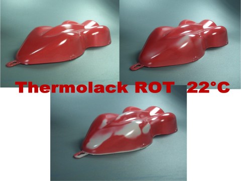 Temperaturlack ROT 22°C